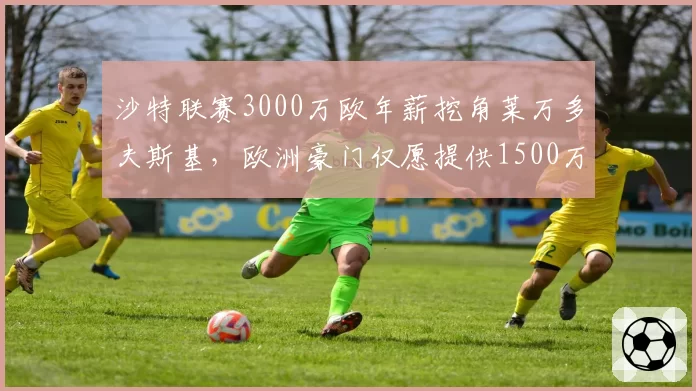 沙特联赛3000万欧年薪挖角莱万多夫斯基，欧洲豪门仅愿提供1500万，老将去留抉择